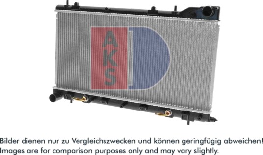 AKS DASIS 350018N Radiator motorkjøling AKS DASIS 350018N Radiator motorkjøling