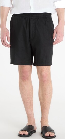 Calvin Klein Straight Linen 7" Pull On Short Black XL Calvin Klein Straight Linen 7" Pull On Short Black XL