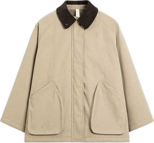 Brixtol Textiles Davonna Padded   KHAKI   L