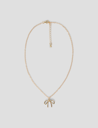 LMTD Nlfabow Necklace Gold LMTD Nlfabow Necklace Gold