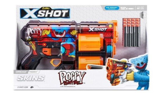X-Shot-Skins-Series 1 Dr Ead12 Darts Toony