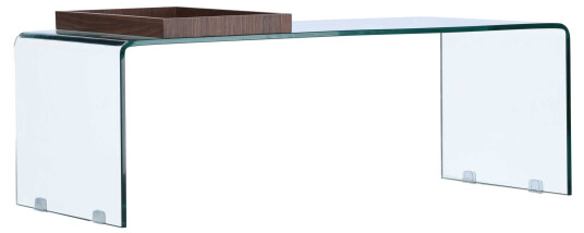Venture Design Telemark salongbord Transparent 110 x 50 cm Gjennomsiktig Venture Design Telemark salongbord Transparent 110 x 50 cm Gjennomsiktig