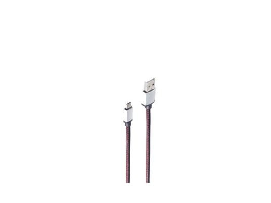 Shiverpeaks Bs14-50096 0,9 M Usb A Micro-Usb B Usb 2.0 0,48 Gbit/S Sort Rød