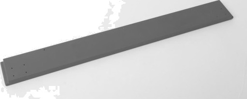 IFÖ front 880x16x60mm øvre t/SU90 MDF grå