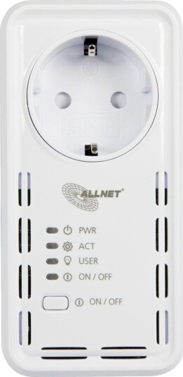 ALLNET ALL3073V2 WLAN Smart Plug hvit ALL3073V3WLAN
