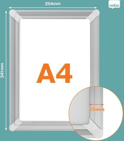 Nobo Premium Plus A4 plakatramme Nobo Premium Plus A4 plakatramme
