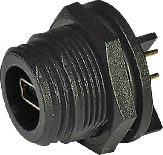 Mini Usb-Kontakt 2.0 - Type A/B - Ip68 Tilkobling, Innfelt Montering Px0457 Stiftlist Px0457 Bulgin Innhold: 1 Stk