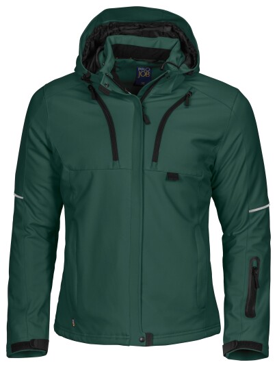 ProJob 3413 Fôret Funksjonsjakke Dame Forest green L