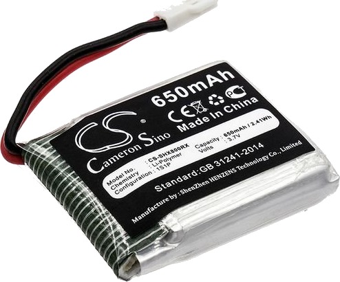 Batteri til Skyhunter X8TW etc