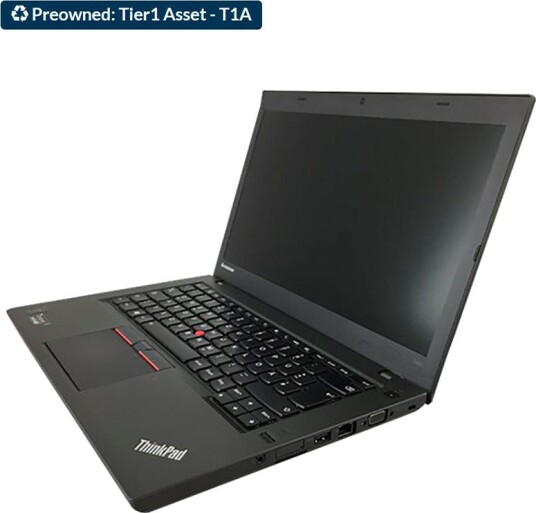 Lenovo ThinkPad T450 14" Intel Core i5-5300U 16GB RAM 180GB SSD Brukt