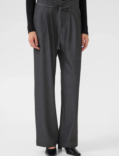 Karen By Simonsen Kbro Solid Pants - Grey - 44