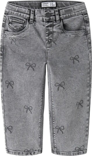 Name It Nmfbella Mom Shaped Jeans 3555 On Noos Grey 86