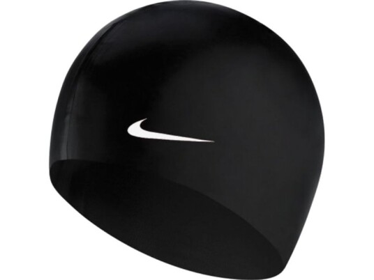 Nike Czepek Solid Silikon Svart/Hvit (93060 011)