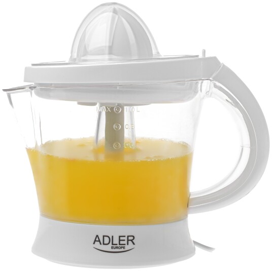 Adler AD4014 Sitruspresser - 60W, 1L - Hvit
