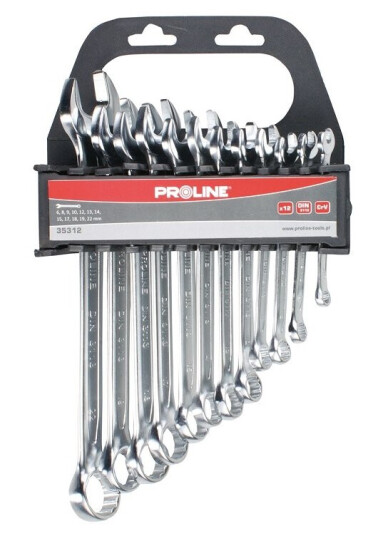 Pro-Line Kombinasjonsnøkler 6-22Mm 12 Stk. (35312)