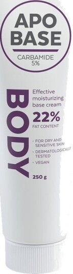 Apobase 22 % Carbamidekrem 5% 250g Apobase 22 % Carbamidekrem 5% 250g