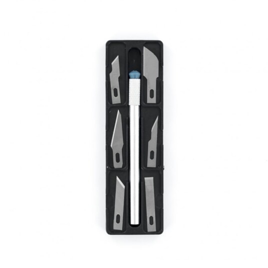 Model Craft Hobbykniv m/6 forskjellige knivblader