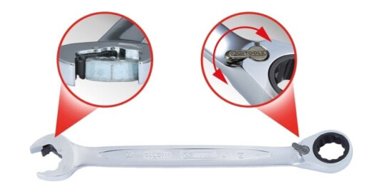 Ks Tools 503.5928, 30 Mm, Kromvanadiumstål, 15°, Din 3113, Iso 3318, 396 Mm, 875 G