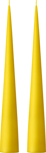 ester & erik ester & erik kjeglelys 37 cm 2 stk. matt Lemon drop 15