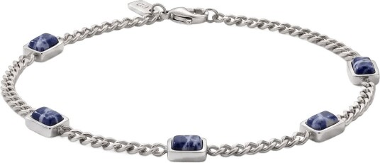 Steel & Barnett Bennet Bracelet BLUE M/L 20 23 cm