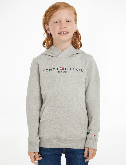 Tommy Hilfiger Essential Hoodie Grey 74 Tommy Hilfiger Essential Hoodie Grey 74