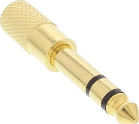 Inline 99305P 3.5Mm Jack Female 3.5Mm Sort Gull
