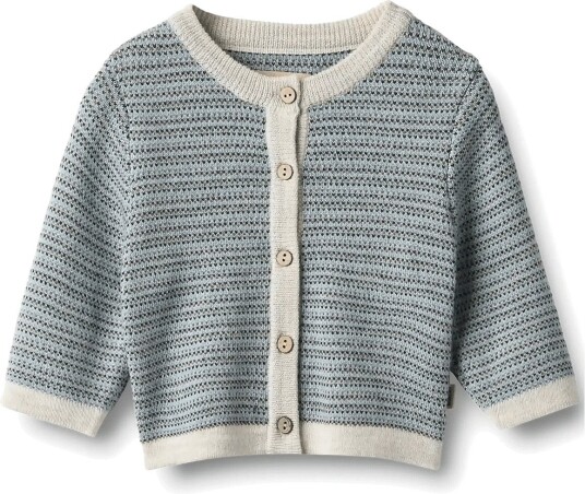 Wheat Knit Cardigan Nico BLUEY 74