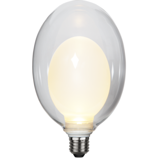 Star Trading LED-lampe Space E27 3,6W/2700K. 3-trinns klikkdimmer. 366-36 1710878-01-0 1699357-01-0