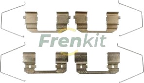 Monteringssett, bremseklosser FRENKIT 901743