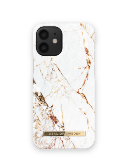 iDeal of Sweden Fashion Case Iphone 12 Mini Carrara Gold
