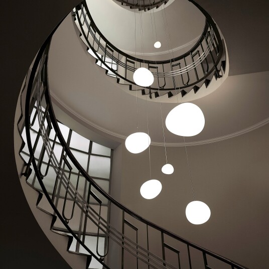 Foscarini Gregg piccola hengelampe hvit Stue 11 11 Hvit Foscarini Gregg piccola hengelampe hvit Stue 11 11 Hvit