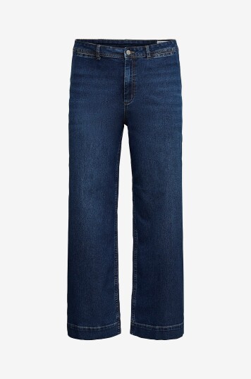 Vero Moda Curve   Jeans Vmckayla HR Wide   Blå