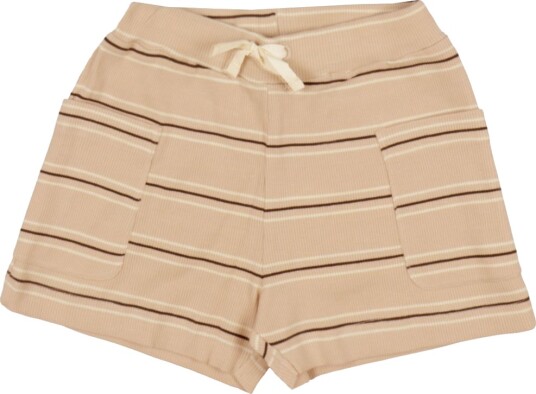 VACVAC Shorts   Carly   Rib   Franske Frappé Stripes   VACVAC   3 4 år 98 104   Shorts   Rosa