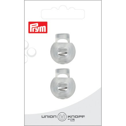 Prym String Stopper Transparent 8mm 2 stk
