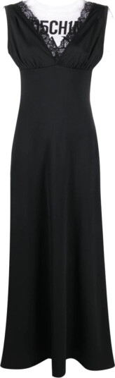 Moschino Dame Kjoler Svart M, Moschino Dame Kjoler Svart M,