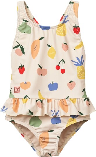 Liewood Badedrakt Amara Frukt/Sandy Liewood 5 år 110 Badetøy Beige