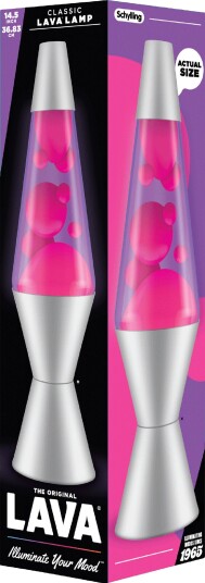 LAVA Lys Classic 37cm Rosa/Lilla