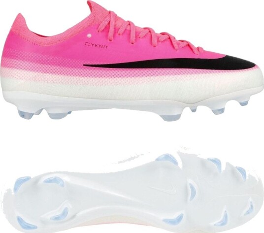 Nike Mercurial Vapor 17 Pro Fg Breakout   Hvit/svart/rosa Barn   Gress (Fg) størrelse 35