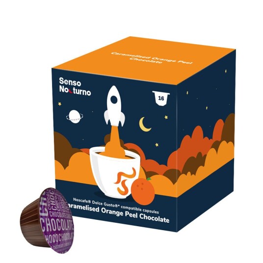 Dolce Gusto Senso Nocturno Orange Chocolate til Dolce Gusto. 16 kapsler