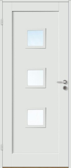 Innerdør Bygg1 Stil 1 F3 Hvit Glass Innerdør Bygg1 Stil 1 F3 Hvit Glass