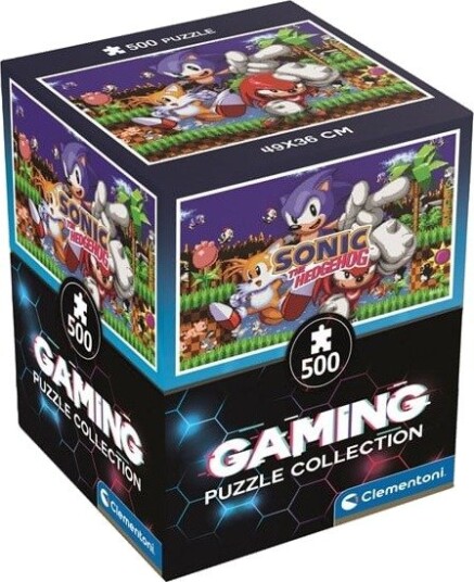 Clementoni Puzzle Cubo Sonic 64 Bit 1 500 pieces 2D Puslespill