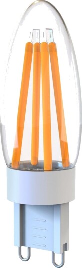 Ecolux Filament G9 3 watt 2700 Kelvin - Dimbar