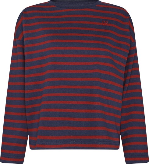 Lollys Laundry Demill Sweatshirt Ls Burgundy L