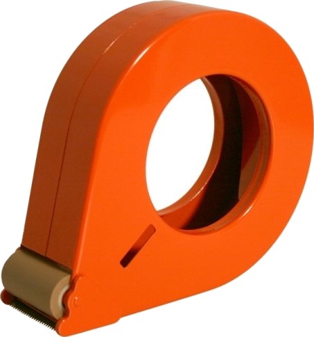 Pakketape Dispenser Hånd 38Mm Rød