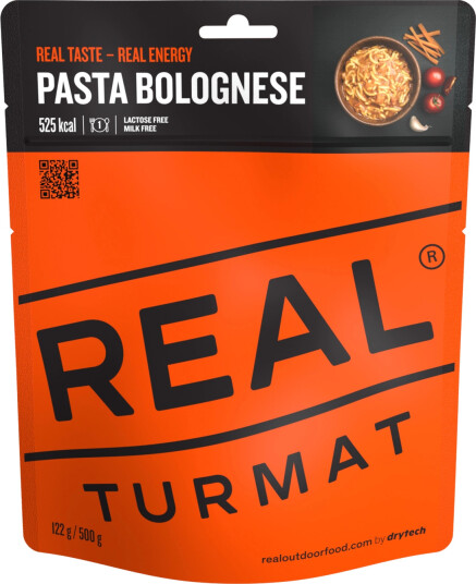 Real Turmat Pasta Bolognese, frysetørket turmat 500g No color Real Turmat Pasta Bolognese, frysetørket turmat 500g No color