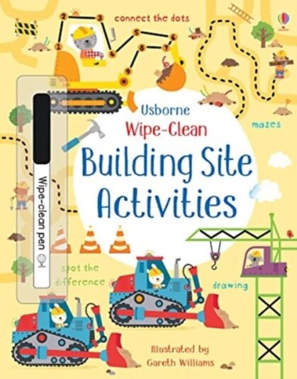 Wipe-Clean Building Site Activities av Kirsteen Robson
