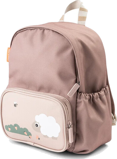 Done by Deer Kids Backpack Tiny Farm Powder 7,5 L   Pink   27X 16X H 32CM.7.5L