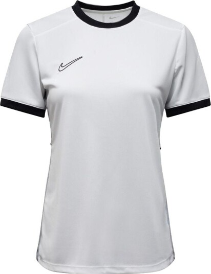 Nike Trenings T Skjorte Dri FIT Academy 25 Hvit/Svart/Grå Kvinner størrelse Large