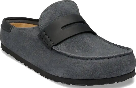 Birkenstock Naples Wrapped Leve/Leoi Charcoal Grey 41