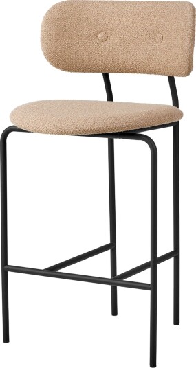 Gubi Coco Barstool H65 Rundt Bouclé 004